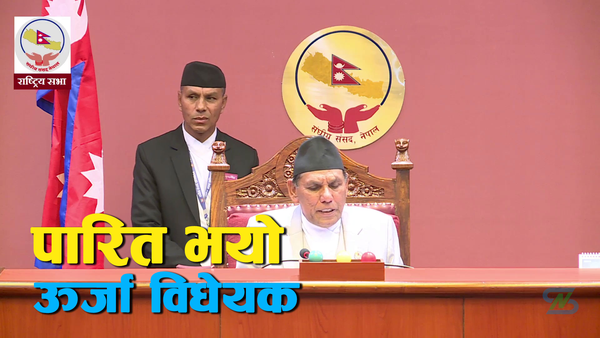 राष्ट्रिय सभाबाट नवीकरणीय ऊर्जा तथा ऊर्जा दक्षतासम्बन्धी विधेयक पारित